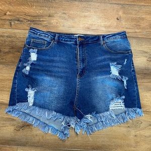 Distressed Shorts